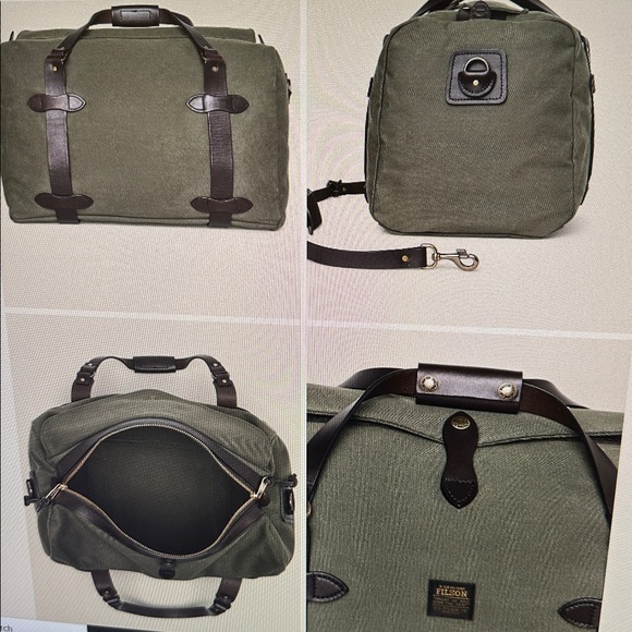 Filson Medium Rugged Twill Duffle Bag *limited color- Root - Picture 9 of 11